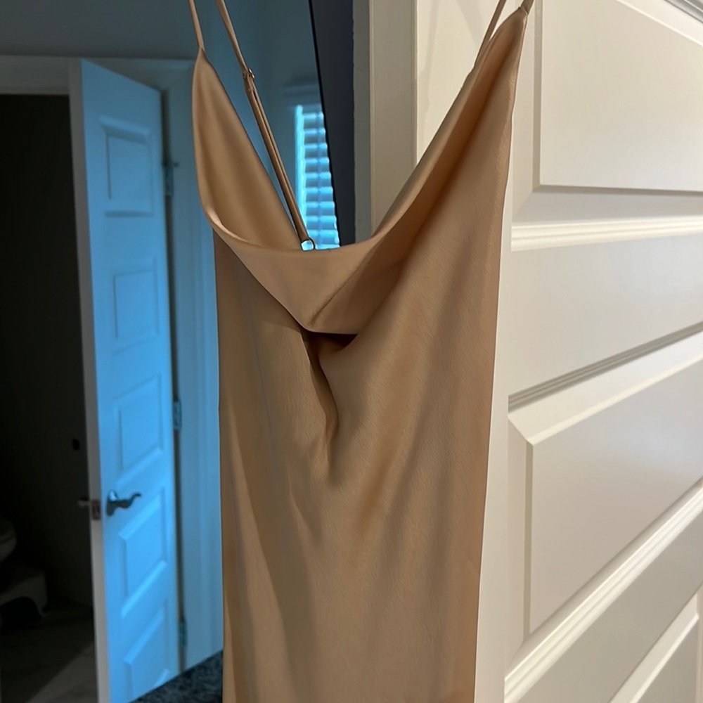 Show me your mumu gold dress